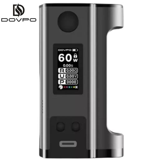 Flipside Solo 100W | Squonk | Dovpo (Frasco Flipside Incluso) CINZA-CINZA