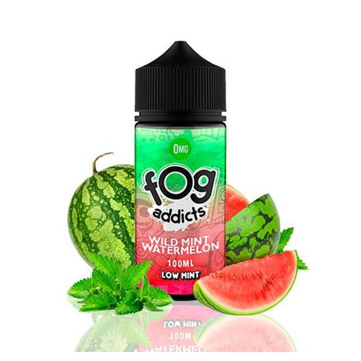 FOG ADDICTS Wild Mint Watermelon 100 ml + 2 Nicokit Gratis