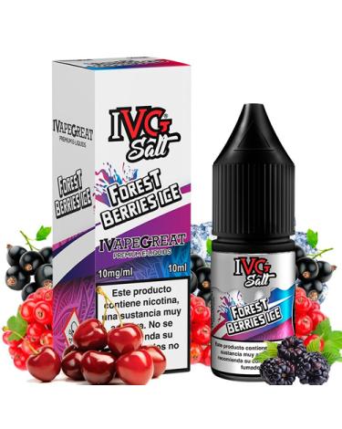 FOREST BERRIES ICE 10 ml - I VG - Líquido con SALES DE NICOTINA