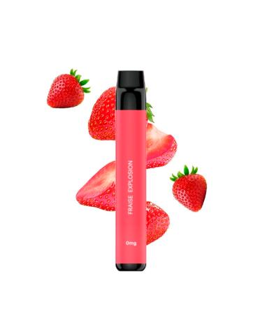 FRAISE EXPLOSION 2000 Puff - Flawoor Max - POD DESECHABLE - SEM NICOTINA