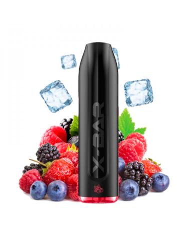 Fresh Berry X-Bar PRO 1500 Puffs - POD DESCARTÁVEL SEM NICOTINA