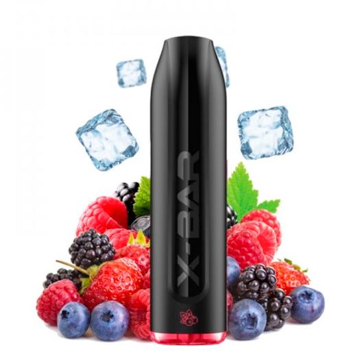 Fresh Berry X-Bar PRO 1500 Puffs - POD DESCARTÁVEL SEM NICOTINA