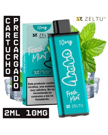Fresh Mint Cartucho pré-preenchido com líquido ZELTU X³