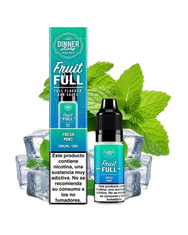 Fresh Mint Dinner Lady Salts Fruit Full 10ml