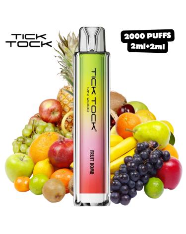 Fruit Bomb Tick Tock Mini 2000 Puffs 20mg (2ml+2ml)