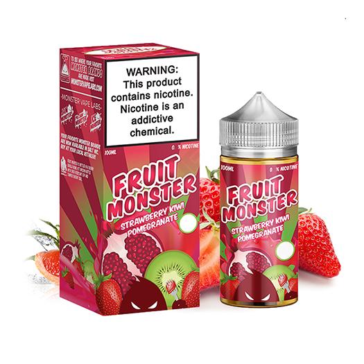 Strawberry Kiwi Pomegranate Fruit Monster 100mL Monster Vape Labs