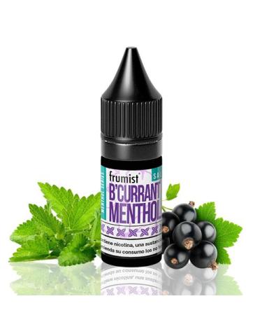 Frumist Salts Blackcurrant Menthol 10 ml – Líquido con SALES DE NICOTINA