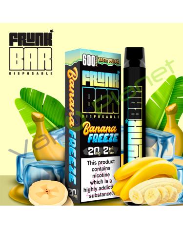 Frunk Bar BANANA BREEZE 600 Puffs 20mg - POD DESCARTÁVEL