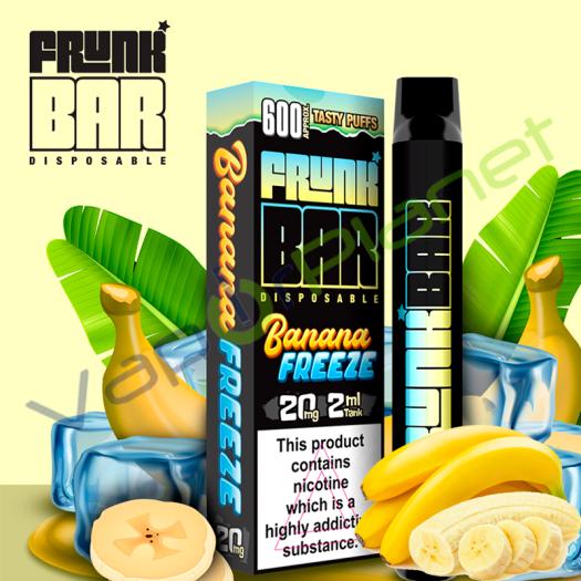 Frunk Bar BANANA BREEZE 600 Puffs 20mg - POD DESCARTÁVEL