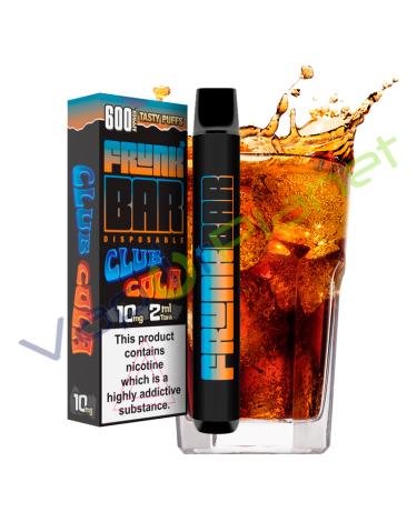 Frunk Bar CLUB COLA 600 Puffs 20mg - POD DESCARTÁVEL