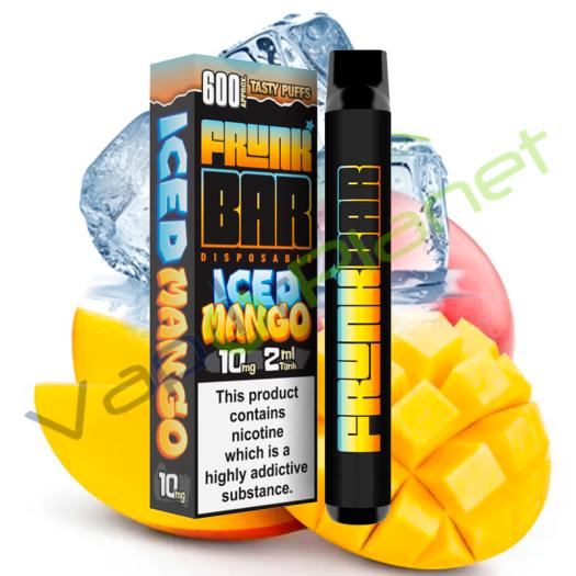 Frunk Bar ICED MANGO 600 Puffs 20mg - POD DESCARTÁVEL