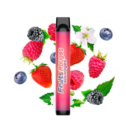 FRUTAS VERMELHAS 600 puffs - Big Puff