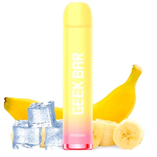 Geek Bar Meloso Descartável - Banana Ice 20mg