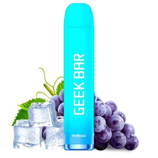 Geek Bar Meloso Descartável - Grape Ice 20mg