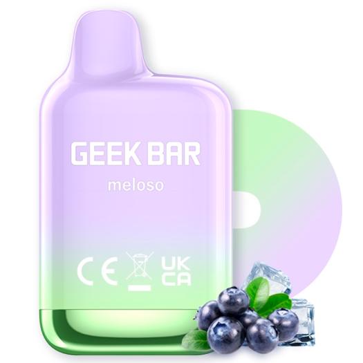 Geek Bar Descartável Meloso Mini Blueberry Ice 20mg