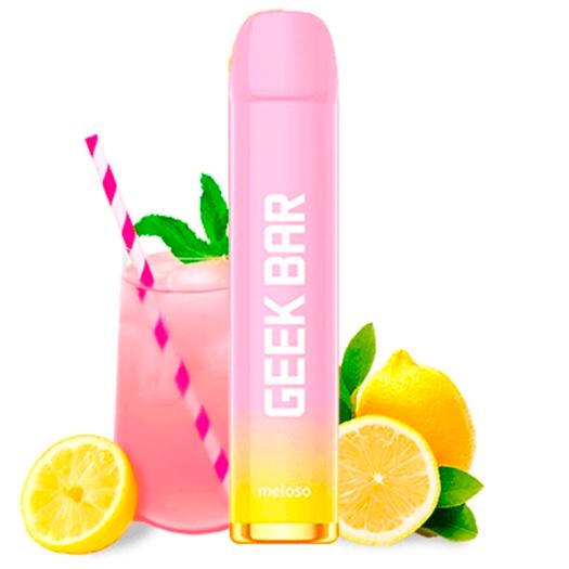 Geek Bar Meloso Descartável - Pink Lemonade 20mg