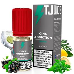Gins Addiction 10ml - T-Juice Nic Salt