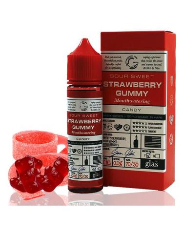 Glas Basix Series - Candy Sweet Sour Strawberry Gummy 50ml+ Nicokits Gratis