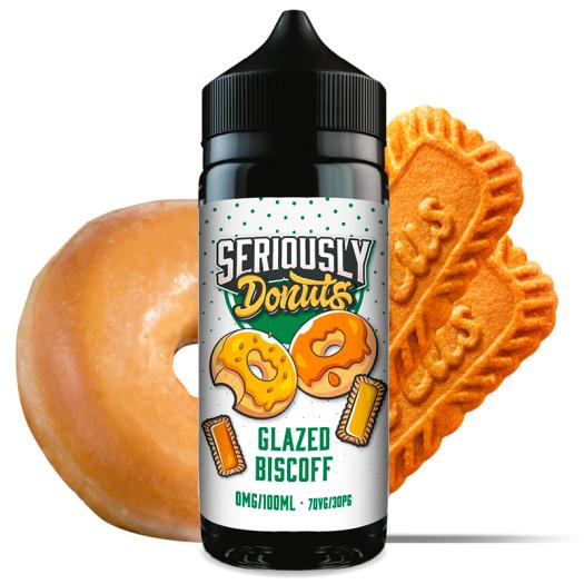GLAZED BISCOFF Seriously Donuts 100ml + 2 Nicokits Gratis