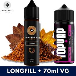 GLORY 16ml/60 (Longfill) Montreal Original + 70ml VG Fast