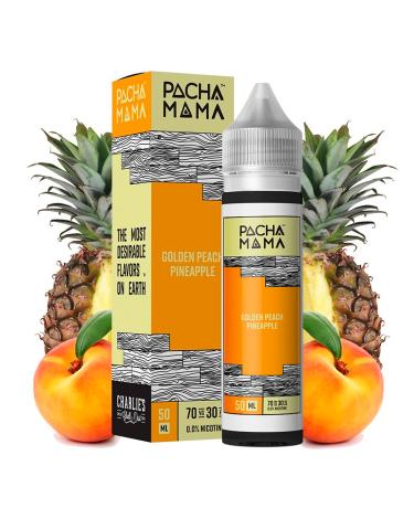 Golden Peach Pineapple 50ml - Pachamama by Charlie's Chalk Dust + Nicokit Gratis