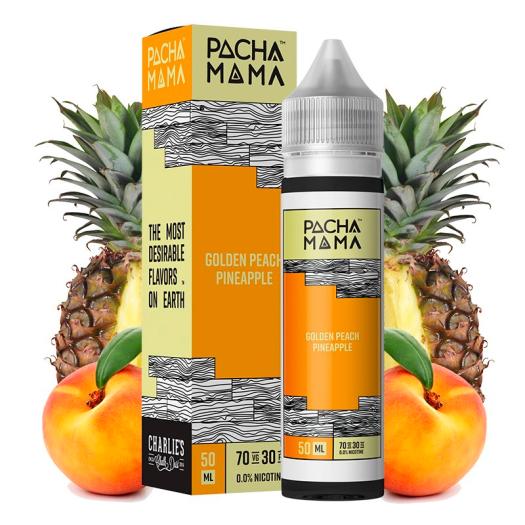 Golden Peach Pineapple 50ml - Pachamama by Charlie's Chalk Dust + Nicokit Gratis