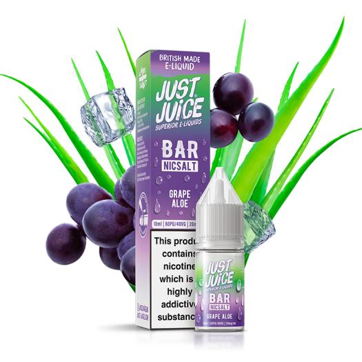 Grape Aloe Just Juice Bar Salts 10ml