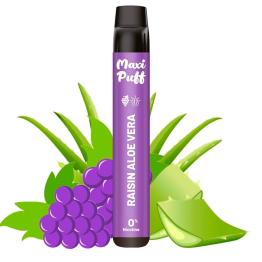 GRAPE ALOE VERA 2500 Puff - Maxi Puff - SEM NICOTINA