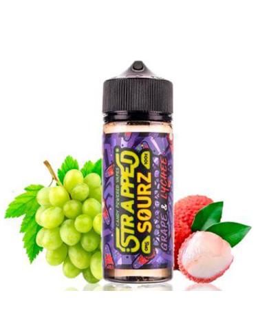 Grape & Lychee 100ml + Nicokit gratis - Strapped Sourz