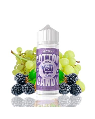 Grape Blackberry - Yeti Cotton Candy Frozen 100ml + 2 Nicokit Gratis
