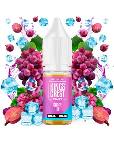 Grape Ice 10ml - Kings Crest Salts Fruits