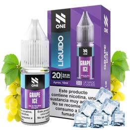 Grape Ice 10ml – Líquido con SALES DE NICOTINA - N-One