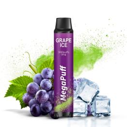 Grape Ice MegaPuff – 3000 PUFF – Descartável SEM NICOTINA