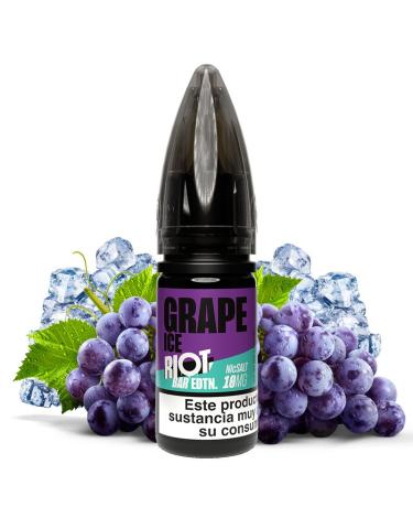 GRAPE ICE - Riot Squad Bar EDTN 10 ml - 10 mg y 20 mg - Líquido con SALES DE NICOTINA