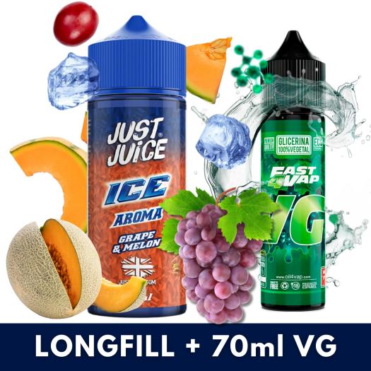 Grape Melon 24ml/120 (Longfill) Just Juice + 70ml VG Fast