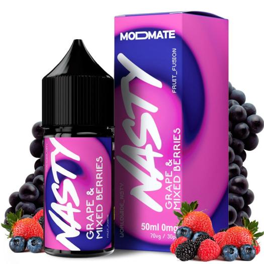 Grape Mixed Berries 50ml + Nicokit gratis - Nasty Juice
