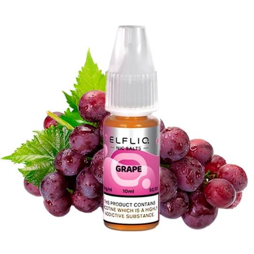 GRAPE Nic Salt 10ml - Elfliq by Elf Bar