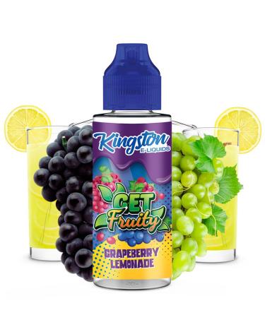 Grapeberry Lemonade – GET FRUITY - Kingston E-liquids 100ml + Nicokits Gratis