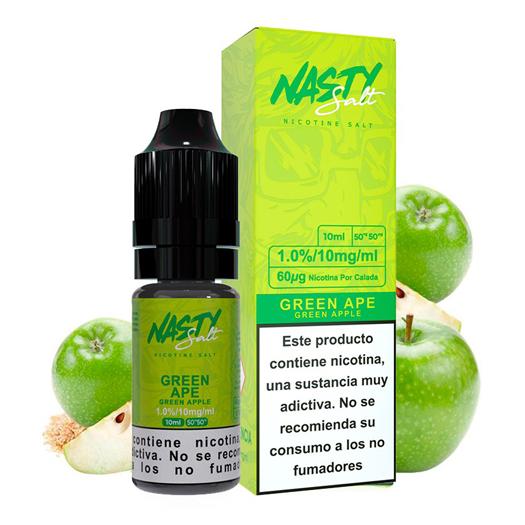 GREEN APE - NASTY JUICE 10 ml - Líquido con SALES DE NICOTINA