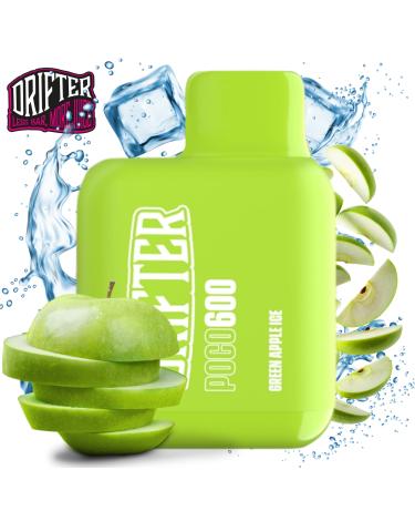 Green Apple Ice Drifter Poco 600 20mg 2ml | Descartável |