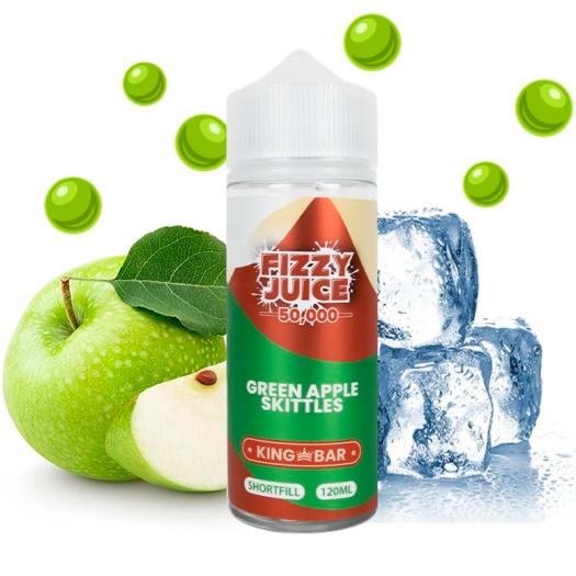 Green Apple Skittle Ice 100ml + Nicokits Gratis - Fizzy