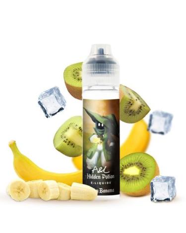 GREEN BANANA - Hidden Potion by A&L - 50 ML + 10 ml Nicokit Gratis