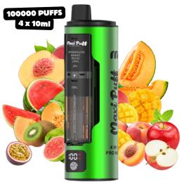 Green Edition Pro Max 4in1 100k 20mg (4x10ml) Maxi Puff