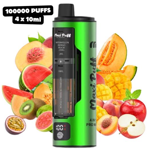 Green Edition Pro Max 4in1 100k 20mg (4x10ml) Maxi Puff