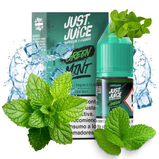 GREEN Just Juice Mint Range Salts 10ml