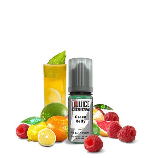 GREEN KELLY- T-JUICE SALT 10 ml - 10 mg y 20 mg - Líquido con SALES DE NICOTINA GREEN KELLY- T-JUICE SALT 10 ml - 10 mg y 20 mg - Líquido con SALES DE NICOTINA