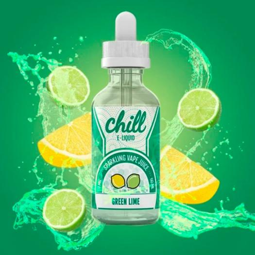GREEN LIME Chill Eliquids 50 ML + 10 ml Nicokit Gratis
