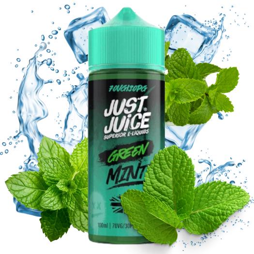 Green Mint Just Juice Mint Range 100ml