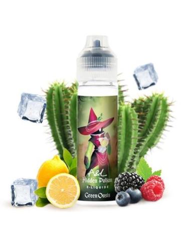 GREEN OASIS - Hidden Potion by A&L - 50 ML + 10 ml Nicokit Gratis