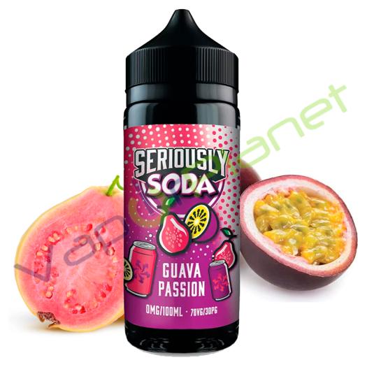 GUAVA PASSION Seriously Soda 100ml + 2 Nicokits Gratis